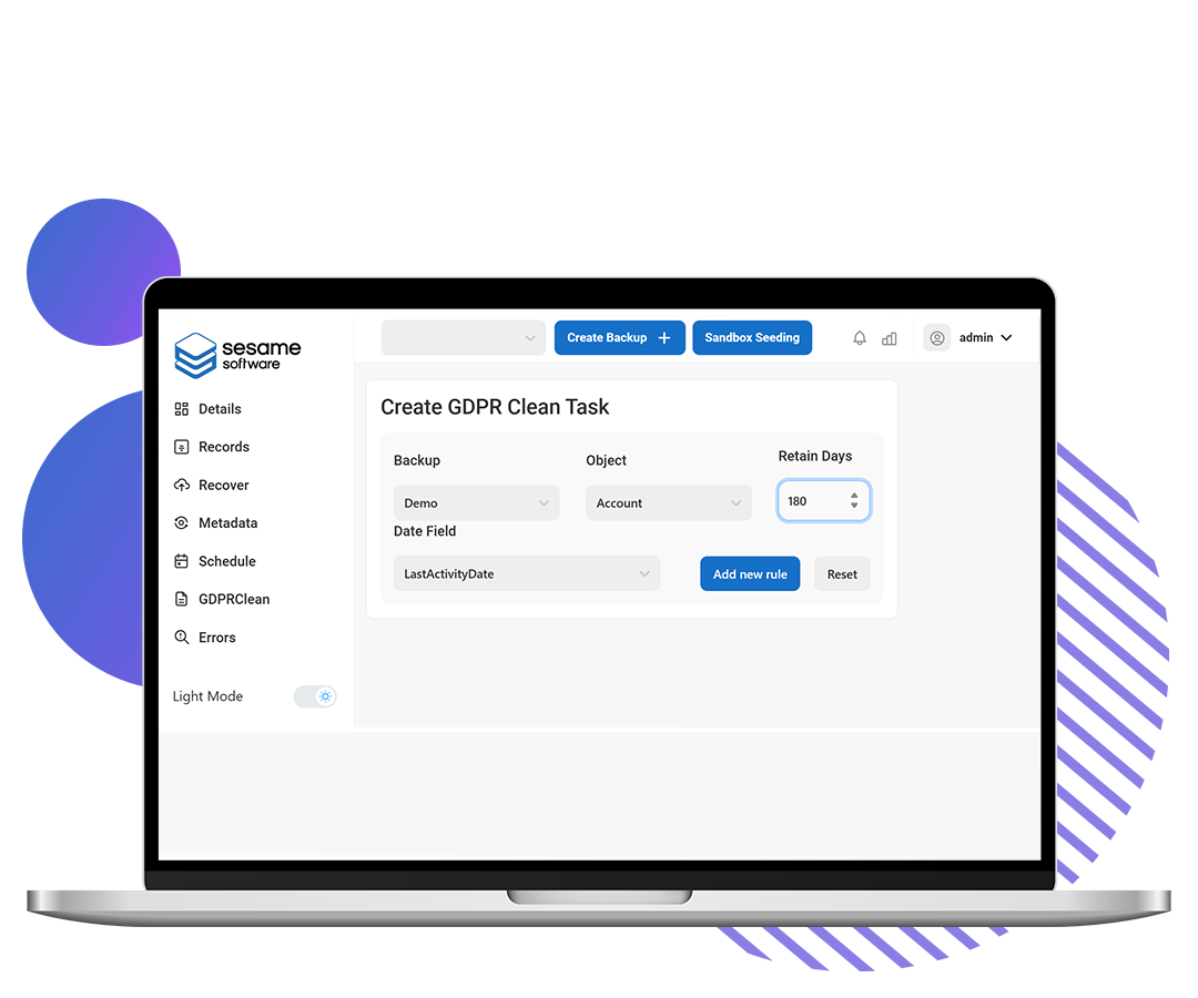 Sesame Software Retention Management